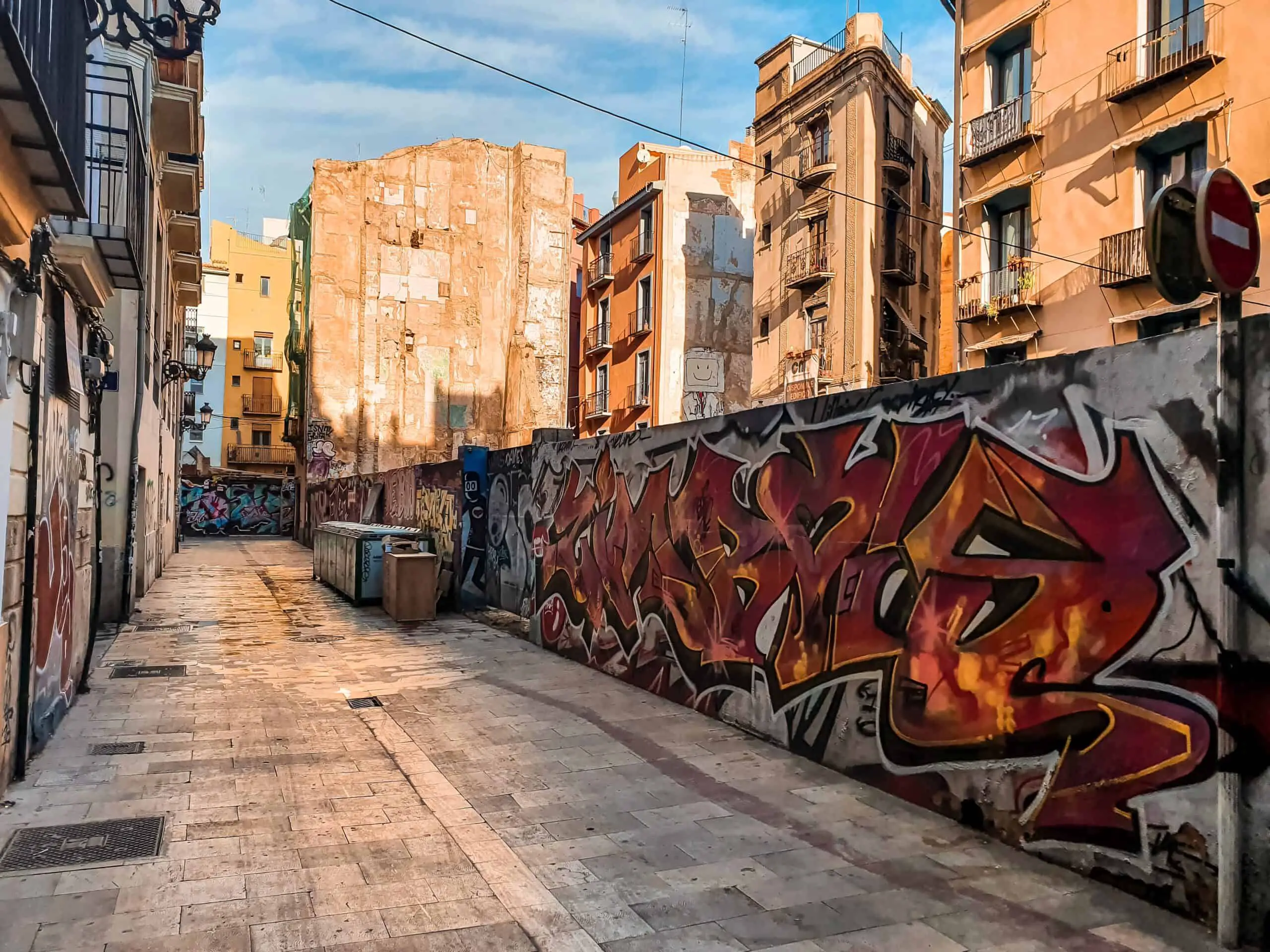 Street art in El Carmen, Valencia