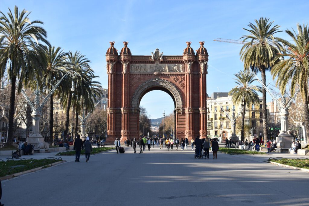 Monument in Barcelona: Arc de Triomf