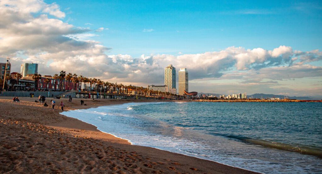 Mooiste strand van Barcelona