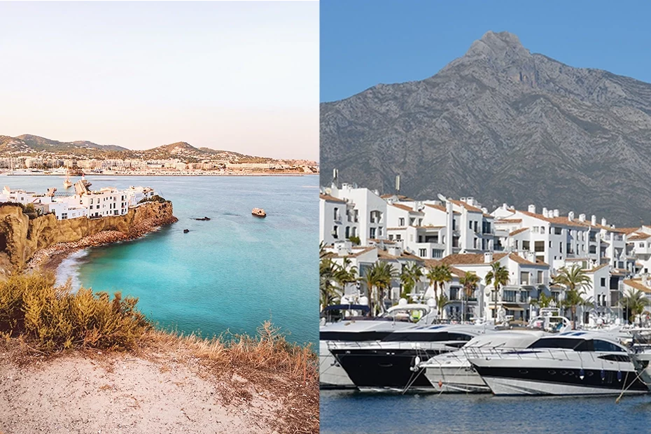 Een standaard antwoord op deze vraag bestaat niet, het is een persoonlijke keus. Ibiza en Marbella zijn beide geweldige bestemmingen.